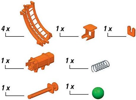 Clementoni - Action & Reaction Udvidelsessæt - Loop The Loop