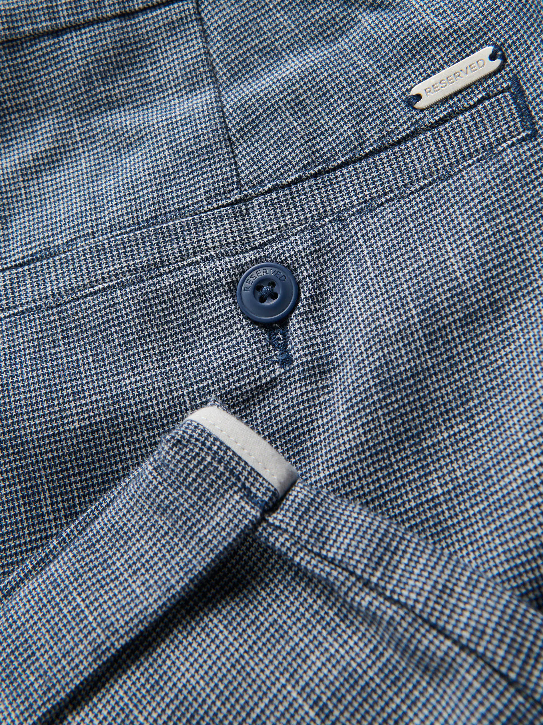 Shorts aus Leinenmischung