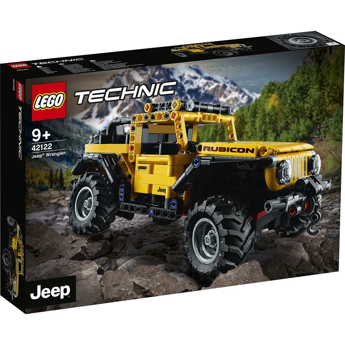 Jeep Wrangler Rubicon LEGO Technic 42122