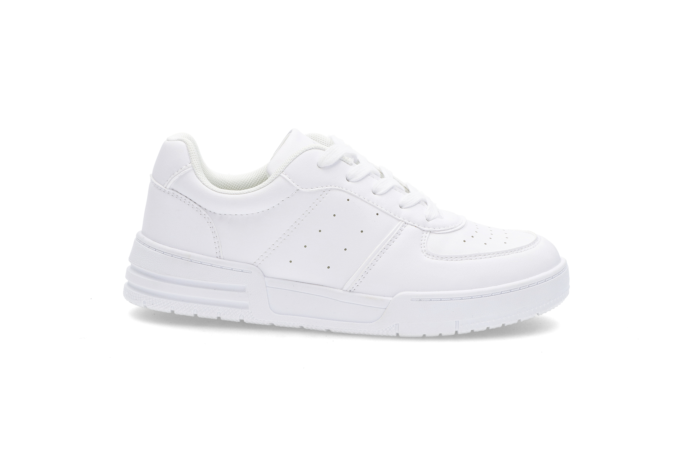 Helhvit sneaker