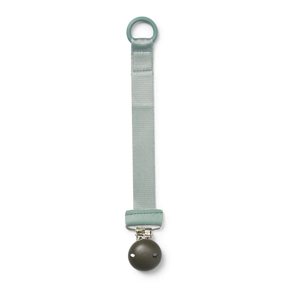 Elodie Suce en bambou 3m+ et Attache suce en bois - Vert Jade