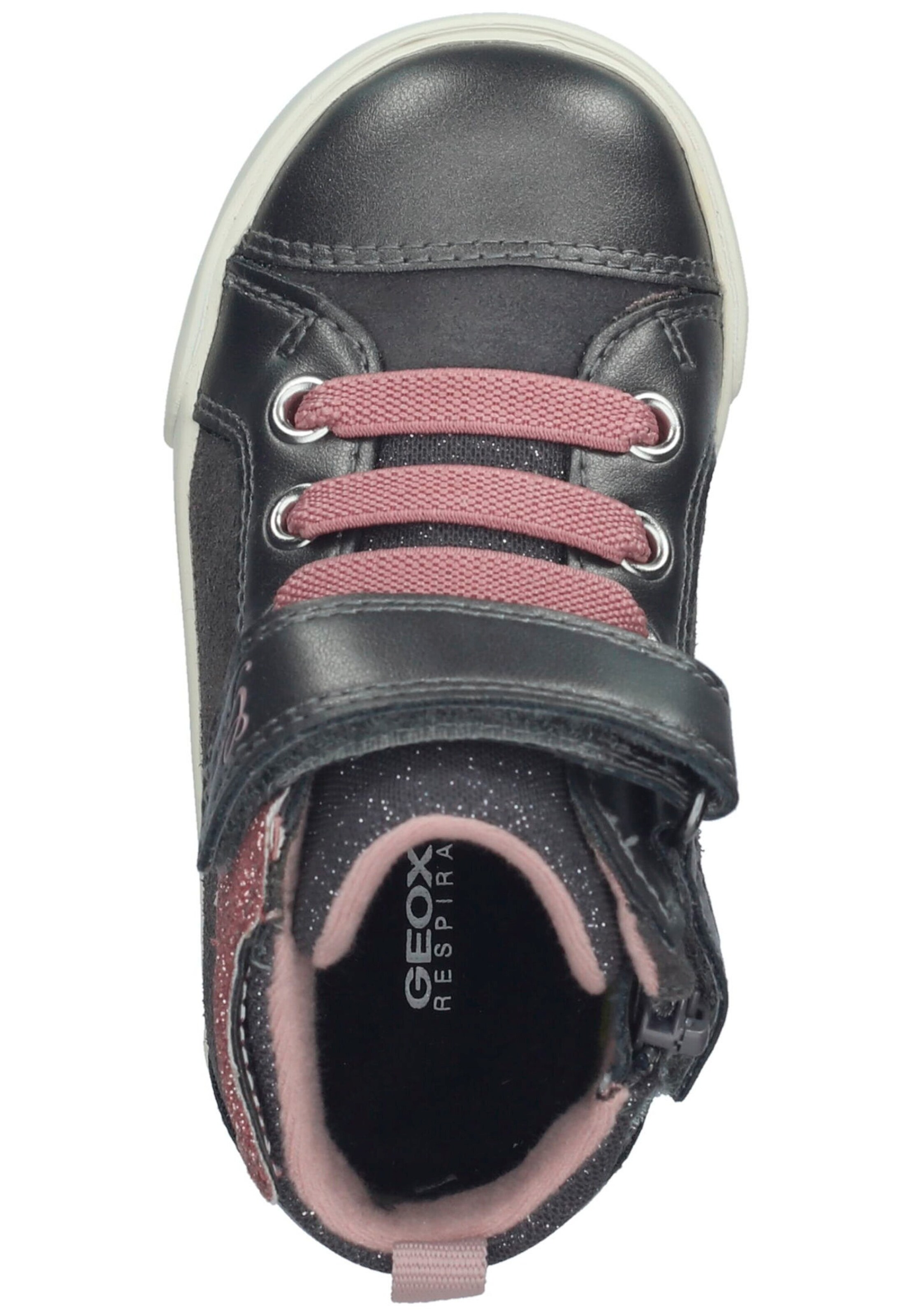 GEOX Sneaker Grau/Rosa