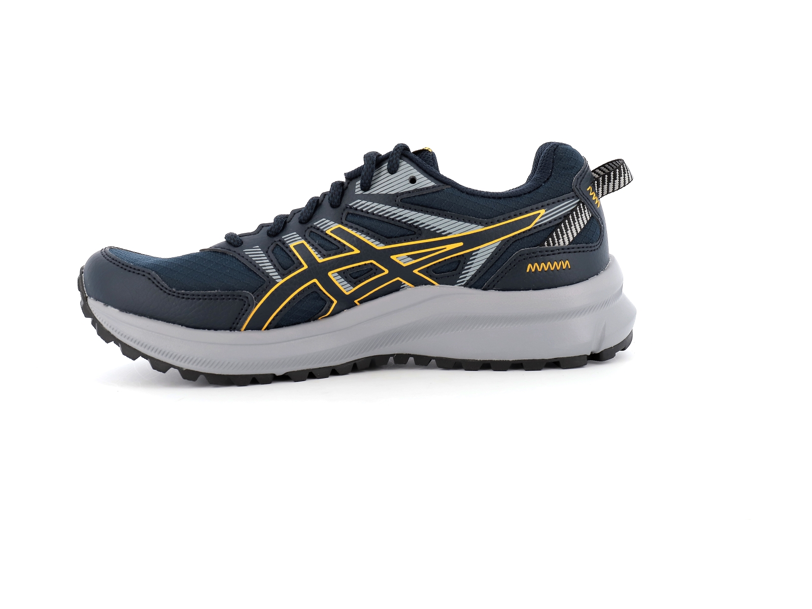 Asics-1011B181 Matières combinées Bleu-Jaune