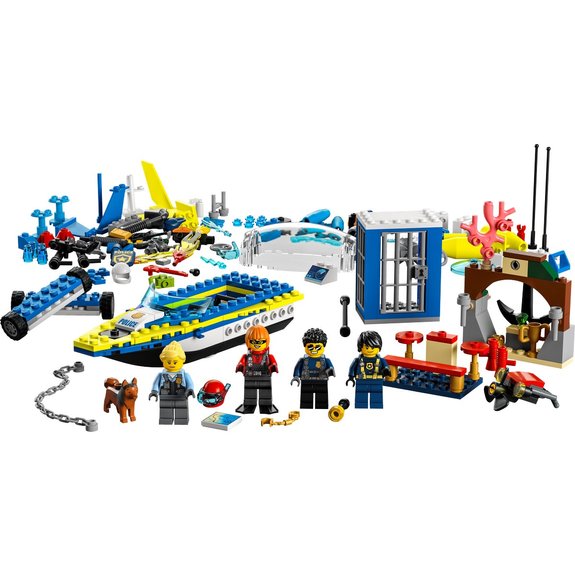 Missions des détectives de la police sur l'eau LEGO CITY 60355