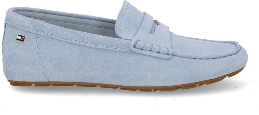 Tommy Hilfiger Instappers FLAG SOFT SUEDE DRIVER LOAFER