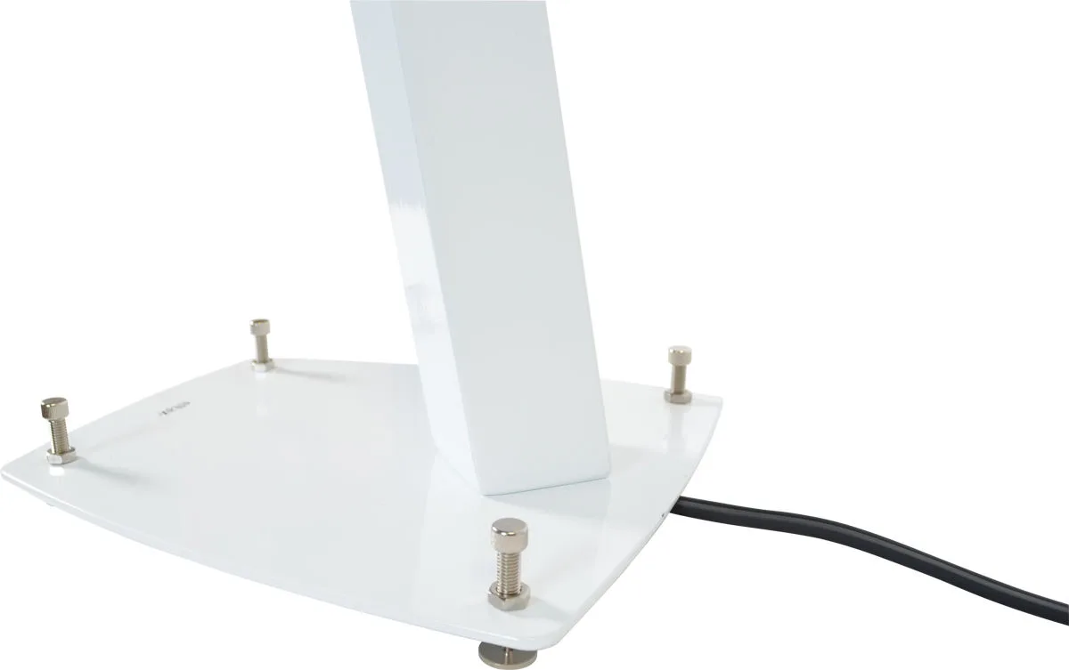 Eltax Hobro Blanc (la paire) Pieds pour enceintes