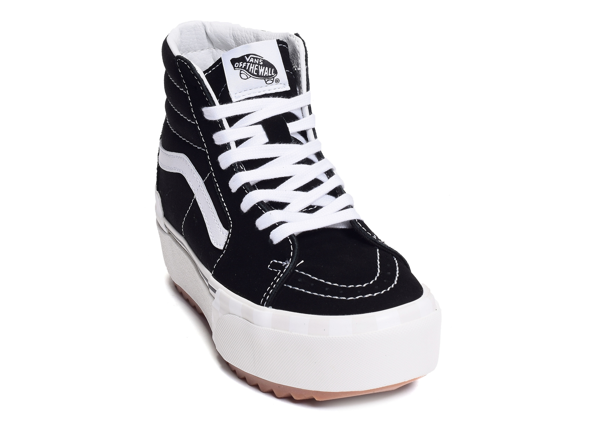 Ua sk8 hi stacked noir