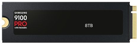 Samsung - 9100 PRO - SSD - 8000 GB - M.2 2280 - Met Heatsink