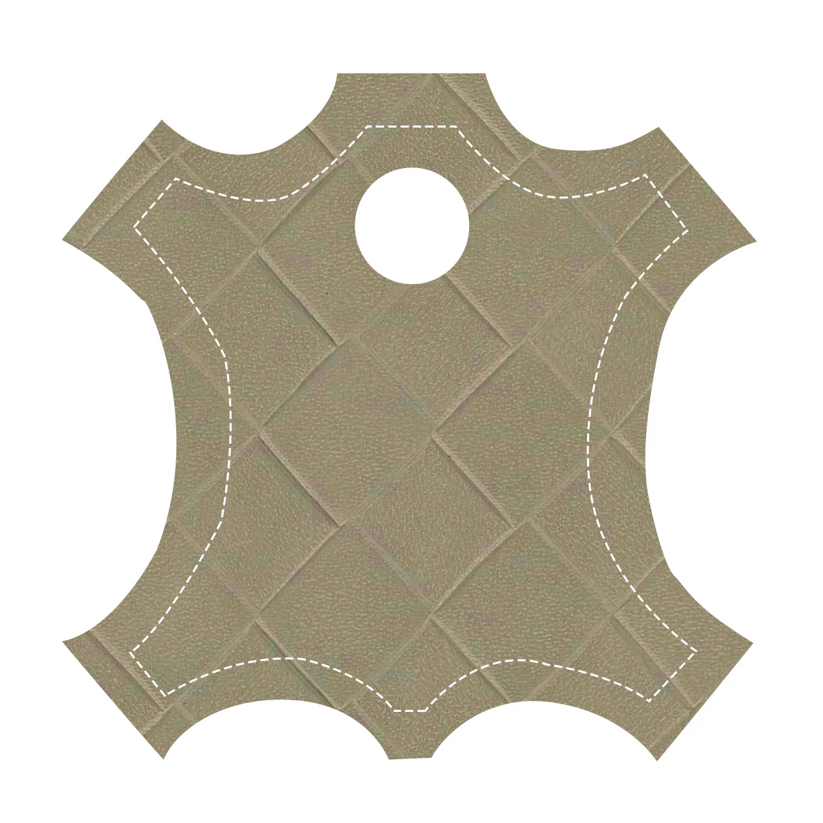 Fauteuil EUFEMIA SHELL Base Mare Block Or