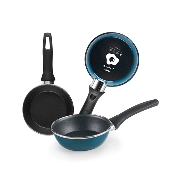 Mini-poêle bleue 14 cm Ibili