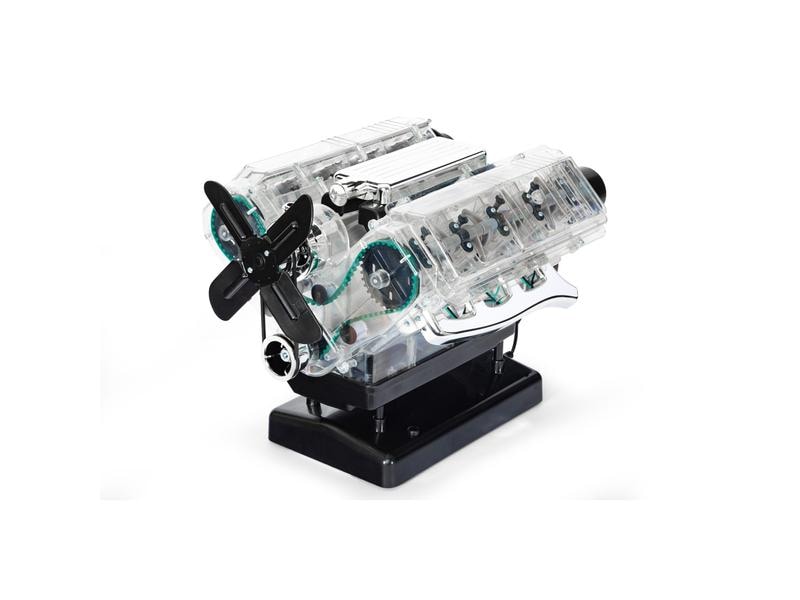 Franzis Bausatz V8 Motor 1:3, Deutsch/Englisch Technikbausatz V8-Motor