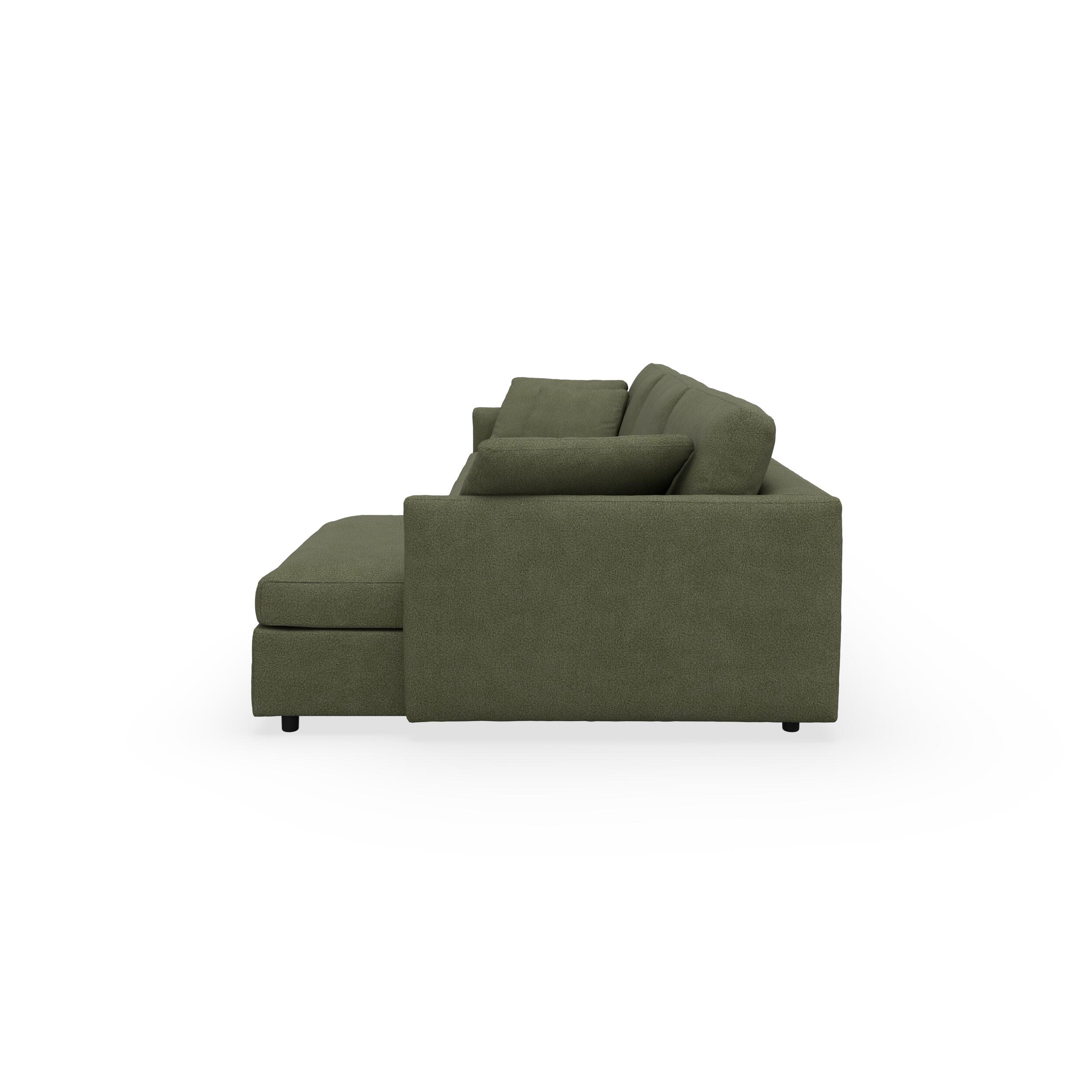 Angolo højrevendt sofa med chaiselong
