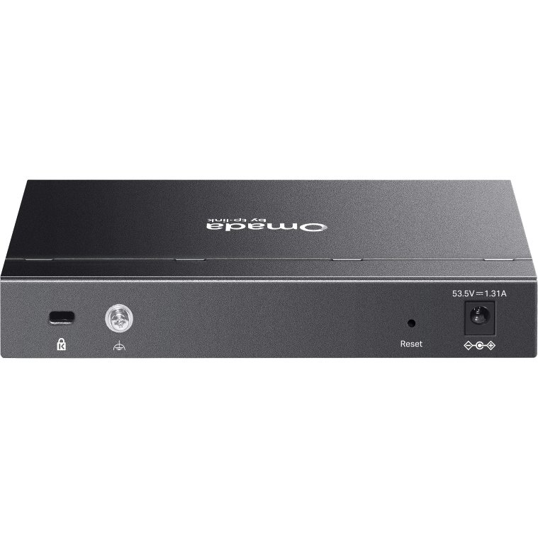 TP-Link Omada ES208GP commutateur réseau Géré L2 Gigabit Ethernet (10/100/1000) Connexion Ethernet, supportant l'alimentation via ce port (PoE) DIN rail Noir