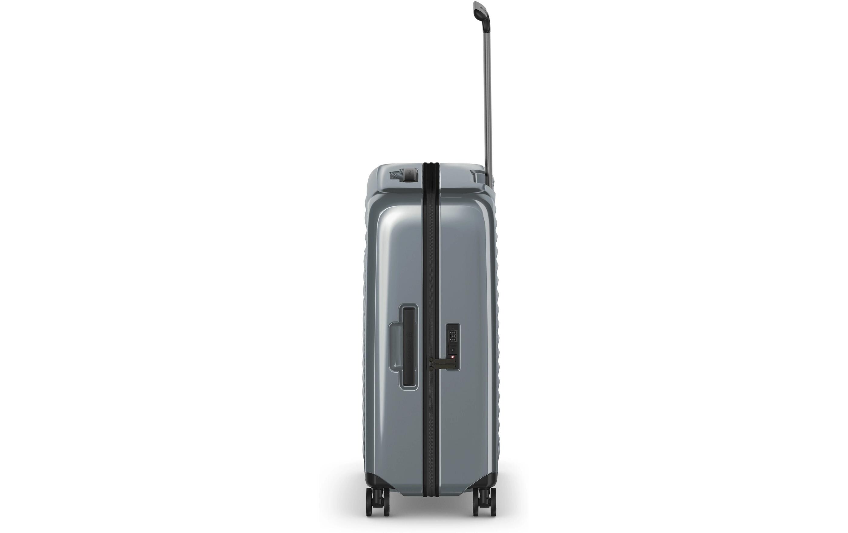 Reisekoffer Airox Medium Hardside Case Silber<br>Robuster Hartschalenkoffer