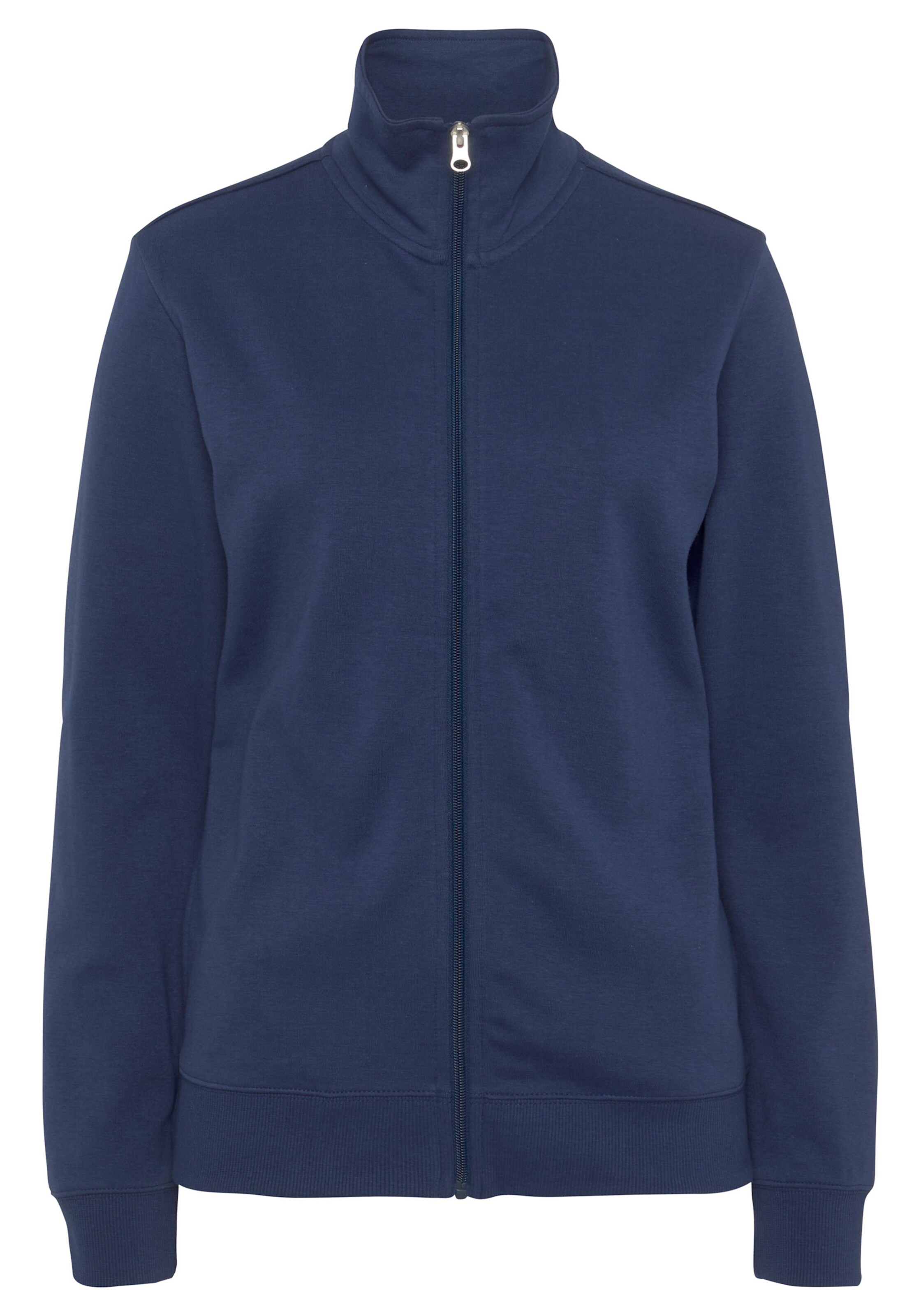 Sweatjacke in blau