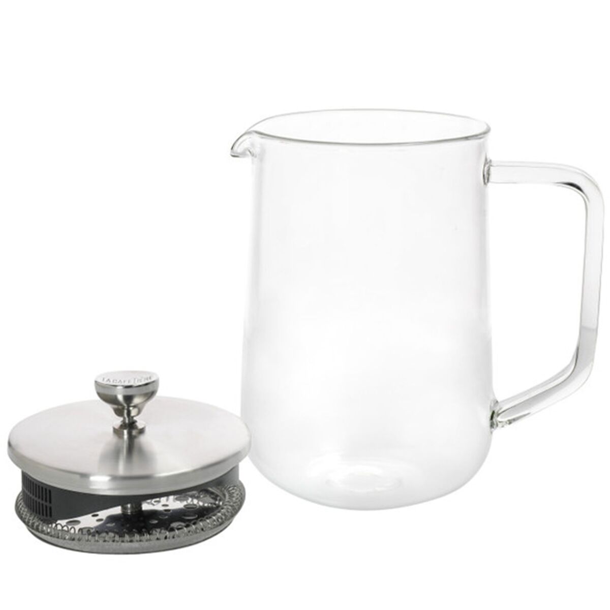 Tekanne glass, 4 kopper