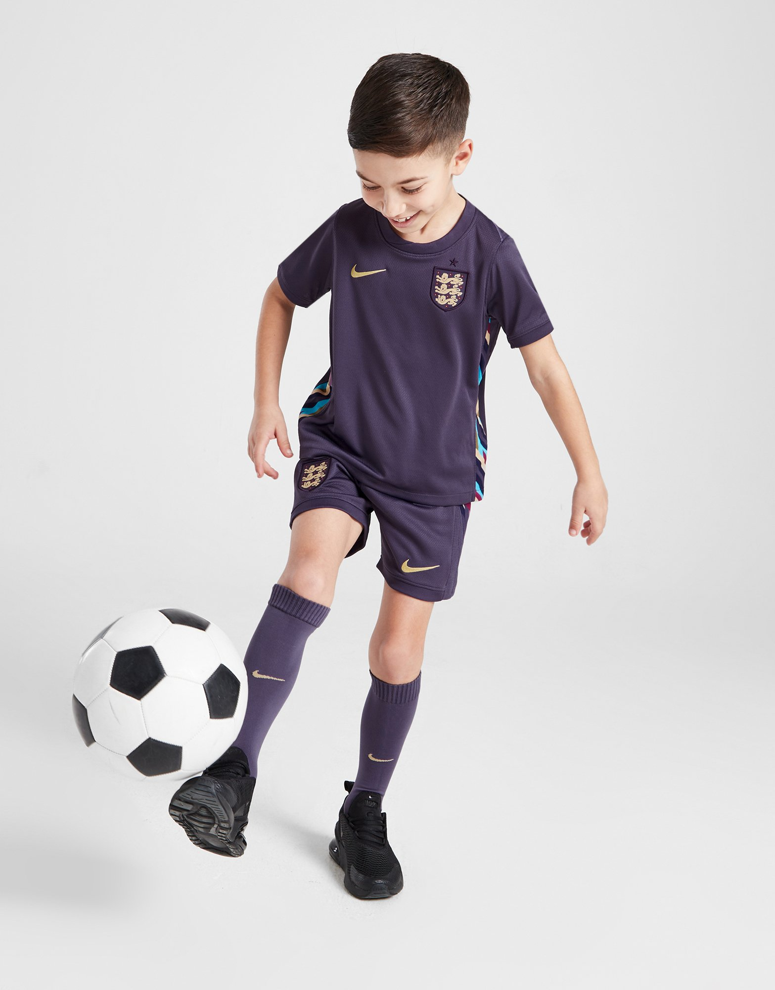 Nike Kit Extérieur Angleterre 2024 Enfant