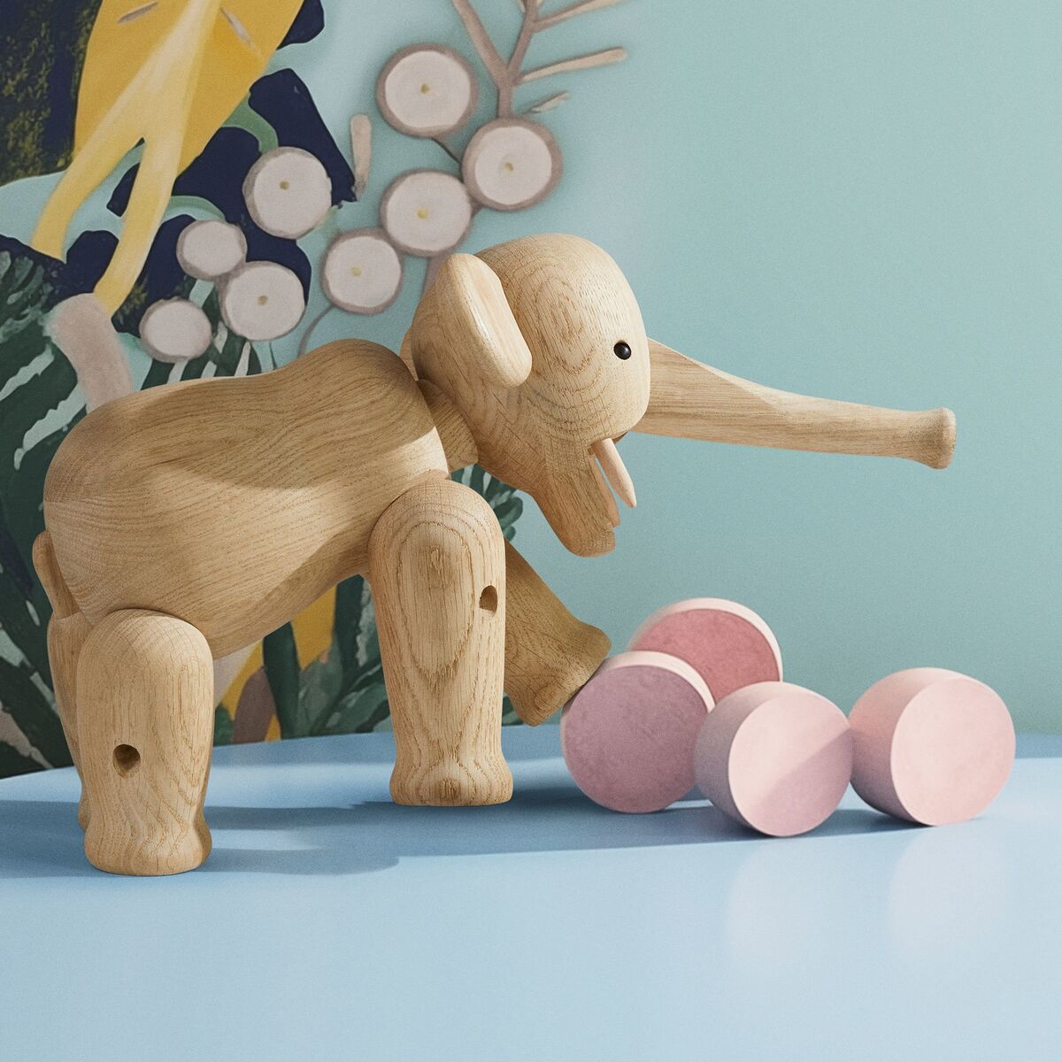 Elefant stor, eik
