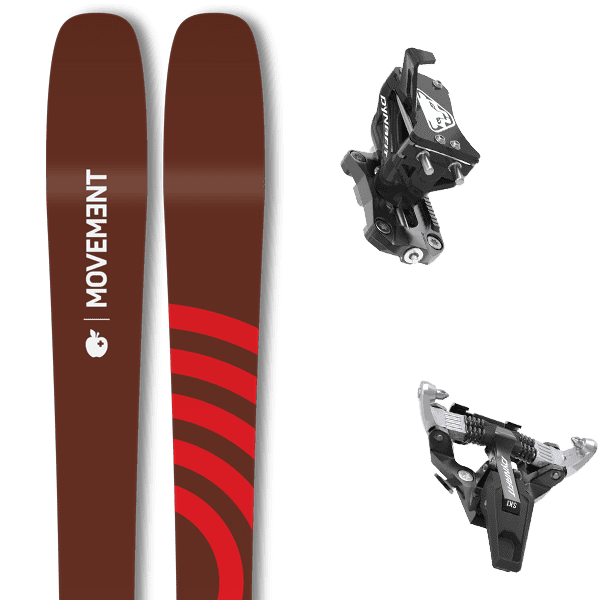 Pack ski de randonnée MOVEMENT SEQUENCE 92 + Fix
