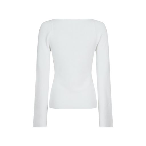 Neo Noir Lenora Knit Bluse, Off White, 42