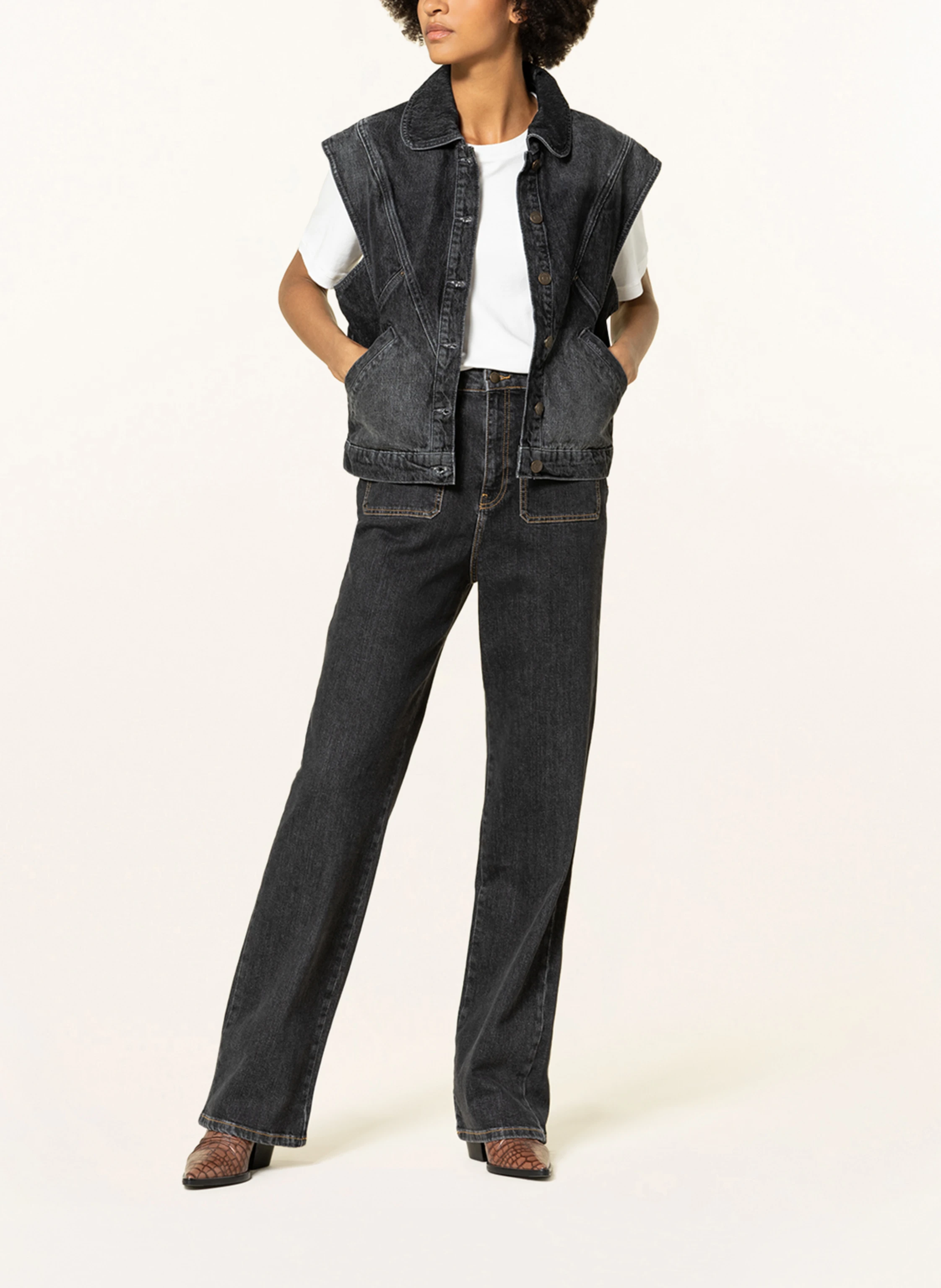 ba&sh Jeansweste MAX