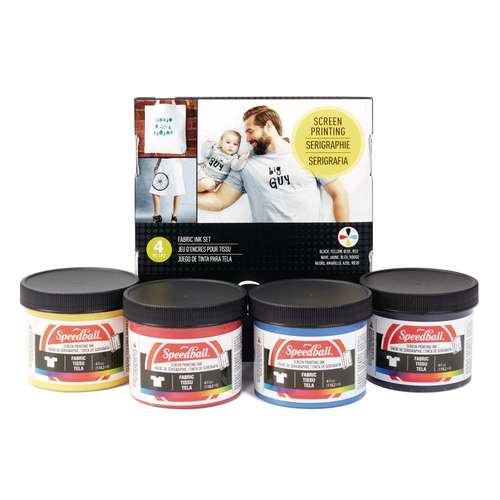 Speedball® Siebdruck-Textilfarben Basic-Set