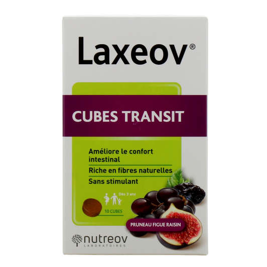 Laxeov Cubes Transit Pruneau Figue Raisin