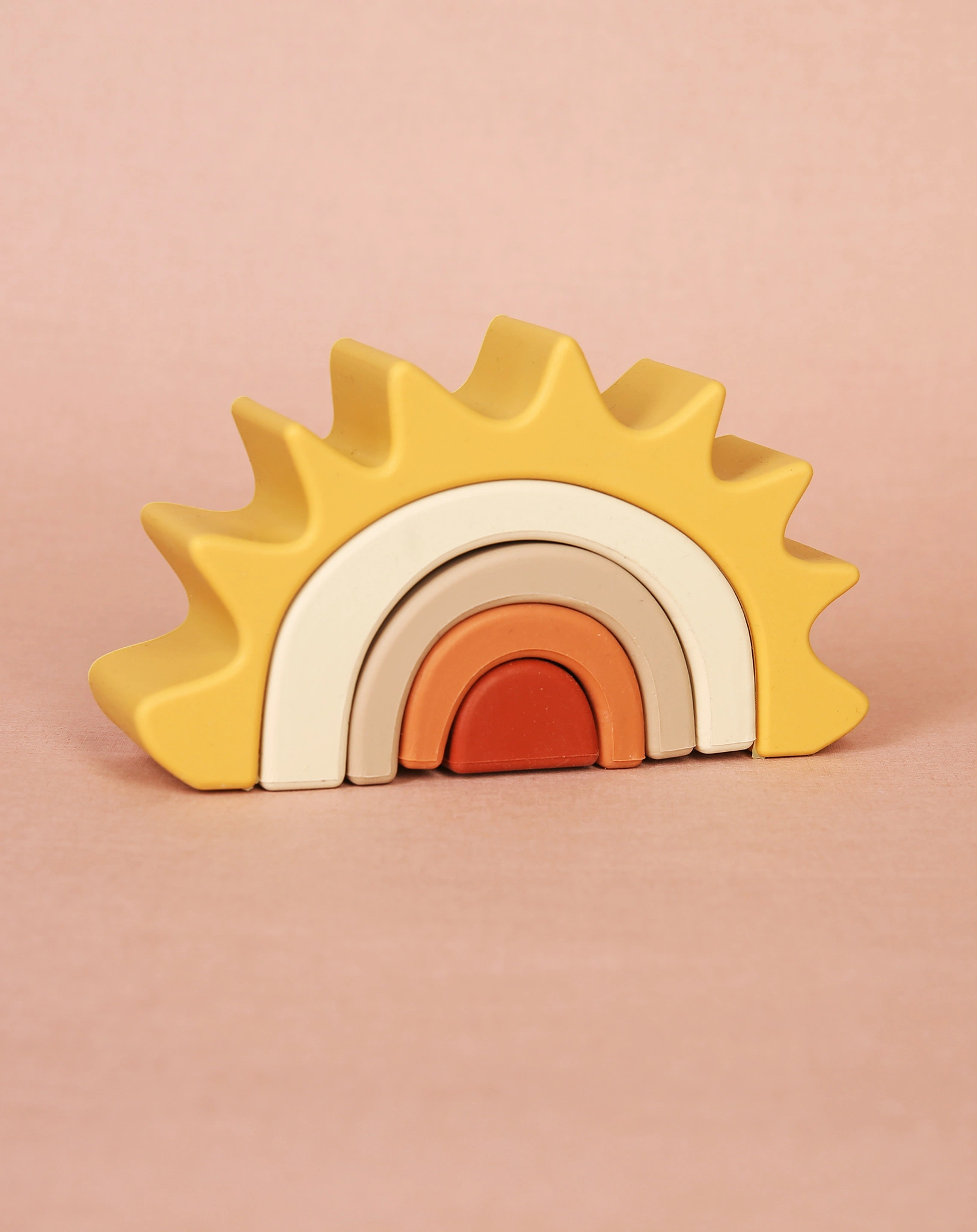 Silikon-Stapelbogen SONNE 5-teilig in bunt