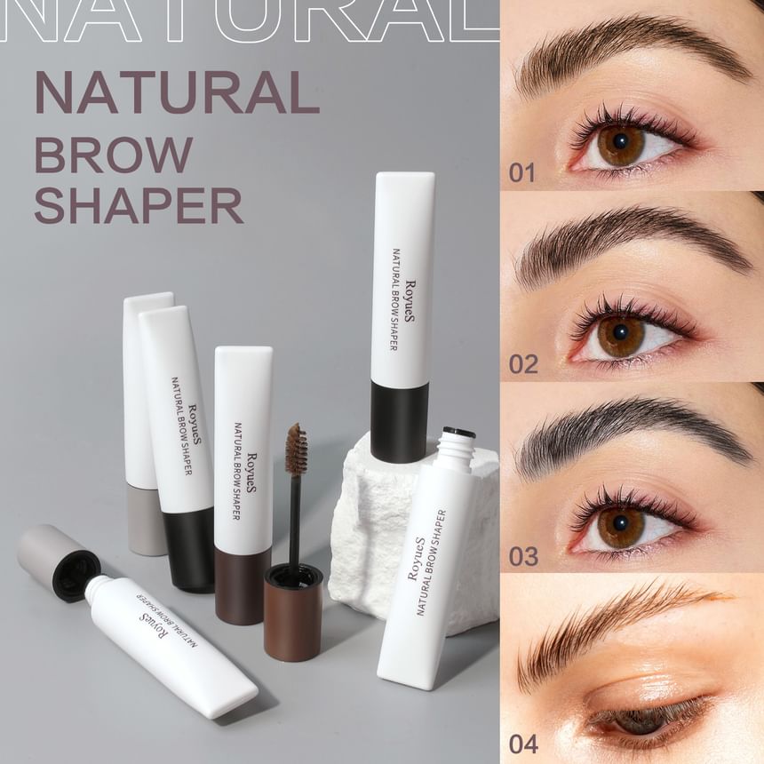 RoyueS - Natuurlijke wenkbrauwshaper - 4 kleuren