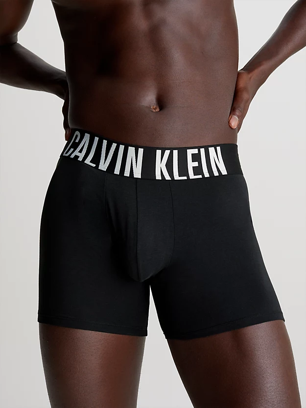 Pacote com 3 Cuecas Boxer Longas - Intense Power