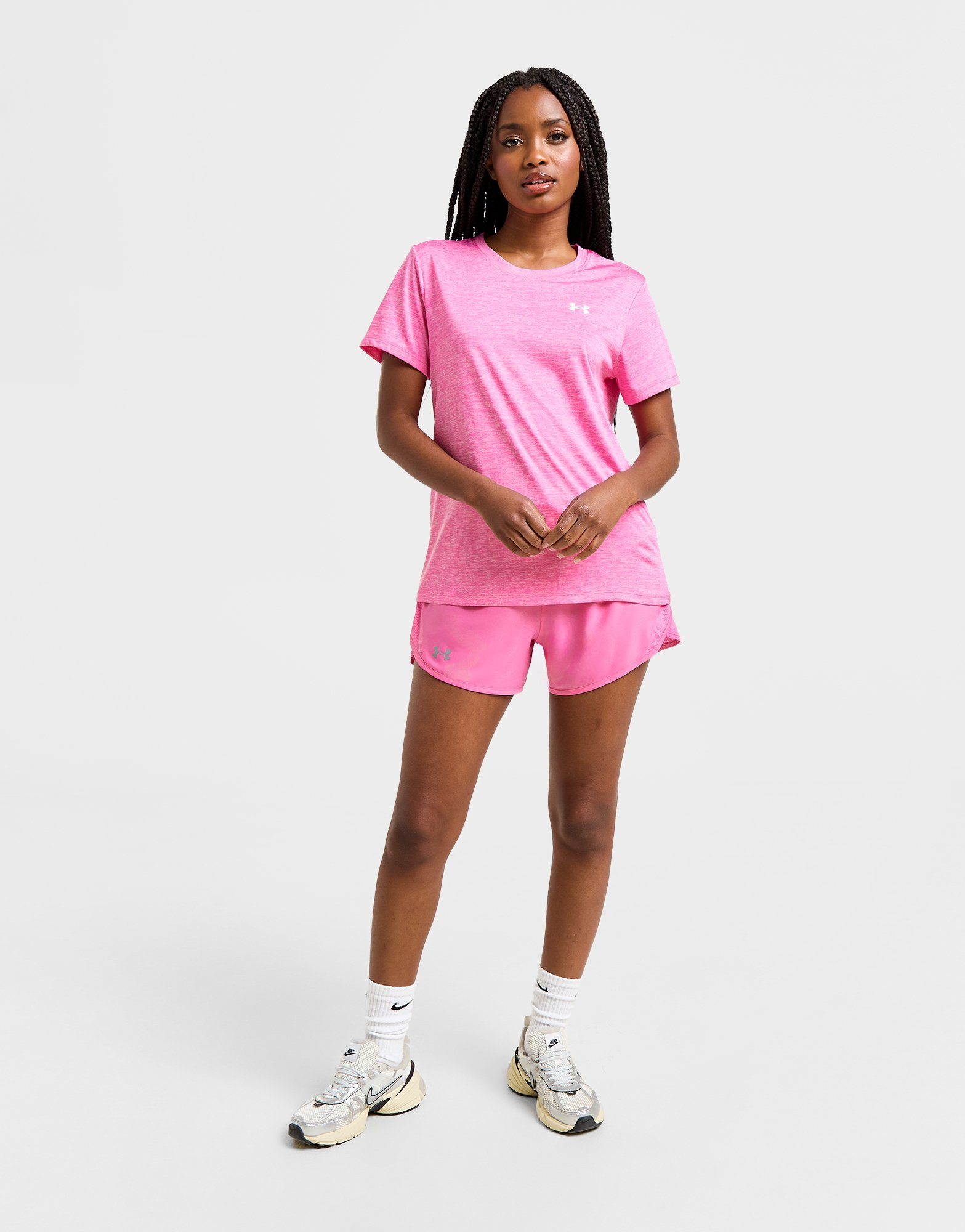 Under Armour T-Shirt Manches Courtes Tech Twist Femme