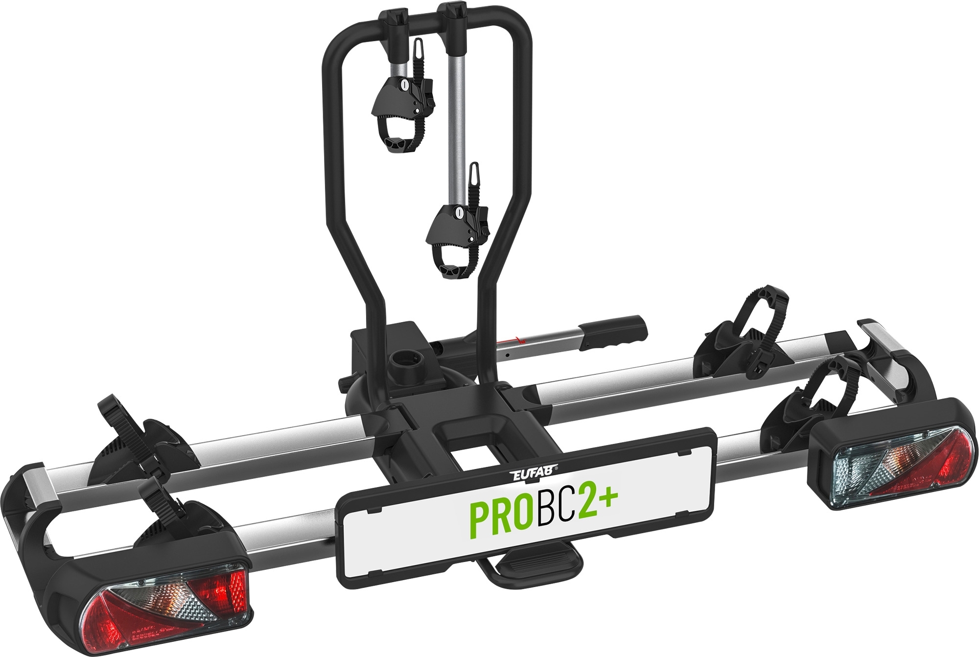 EUFAB Fahrradträger PROBC2  für 2 Fahrräder, E-Bike geeignet