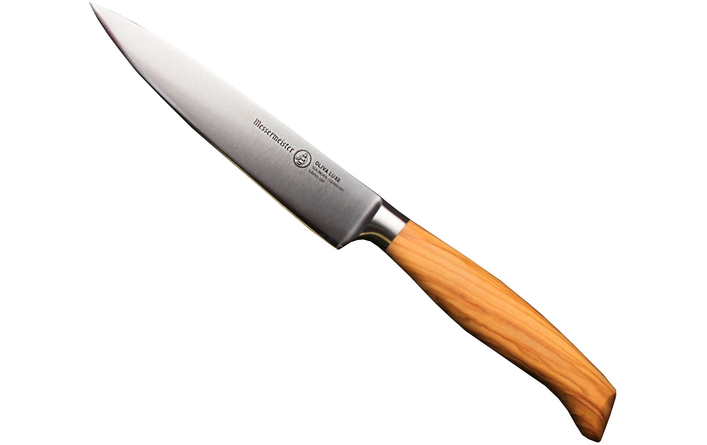 Filetiermesser Oliva Luxe 16.5 cm , Nature/SilberFlexibles Filetiermesser