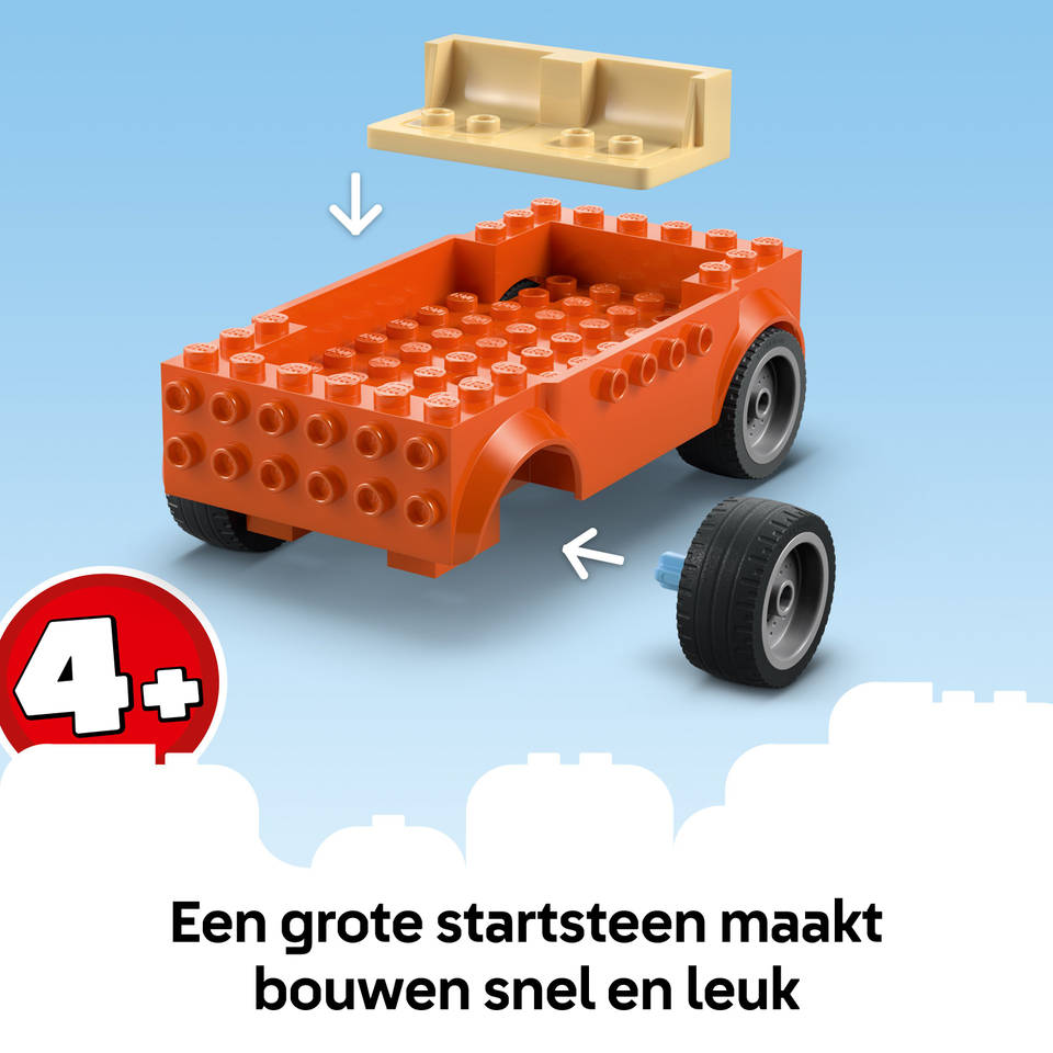 LEGO Bluey's autorit naar het strand 11202