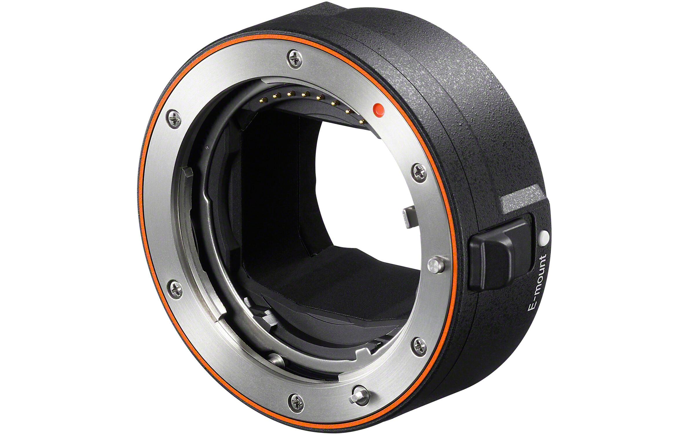 Objektiv-Adapter LA-EA5<br>Kompakter, eleganter Objektivadapter von A-Mount zu E-Mount