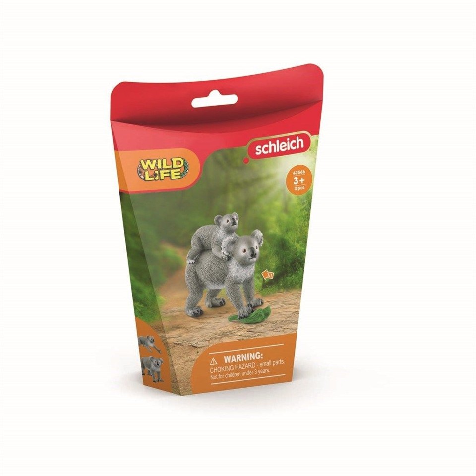 Schleich - Wild Life - Koala Mor og Unge (42566)