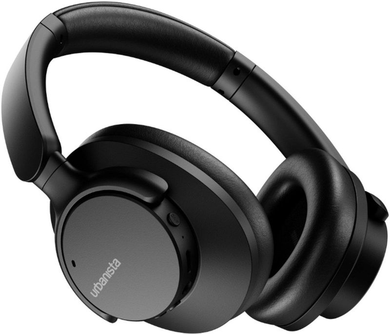 Urbanista Valencia - Draadloze Over-Ear Koptelefoon - Zwart - Active Noise Cancelling - 50 Uur Speeltijd