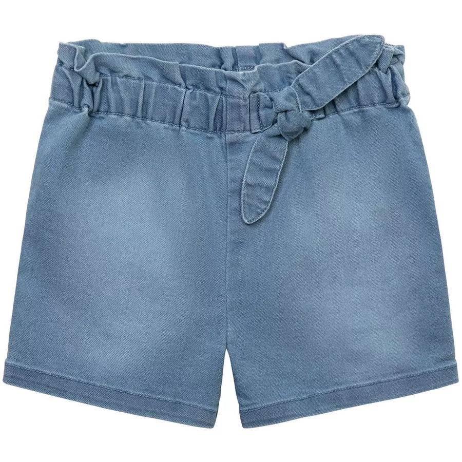 MINOTI Jeansshorts Hellblau Meliert