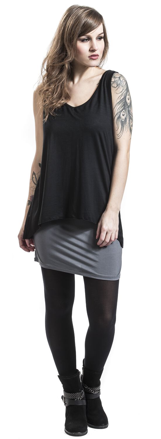 Robe Deux-En-Un | Black Premium by EMP Robe courte