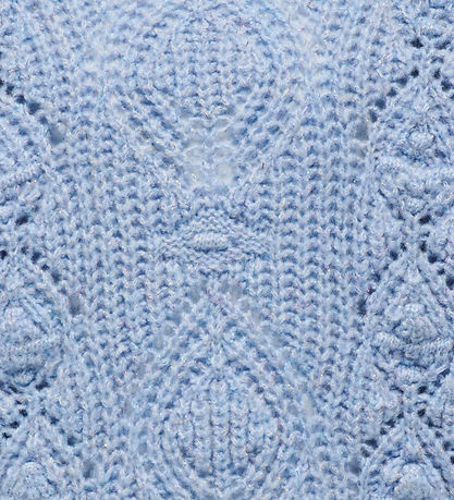 Kids Only - Blåse - Strik - Cashmere Blue/Multi Glitter