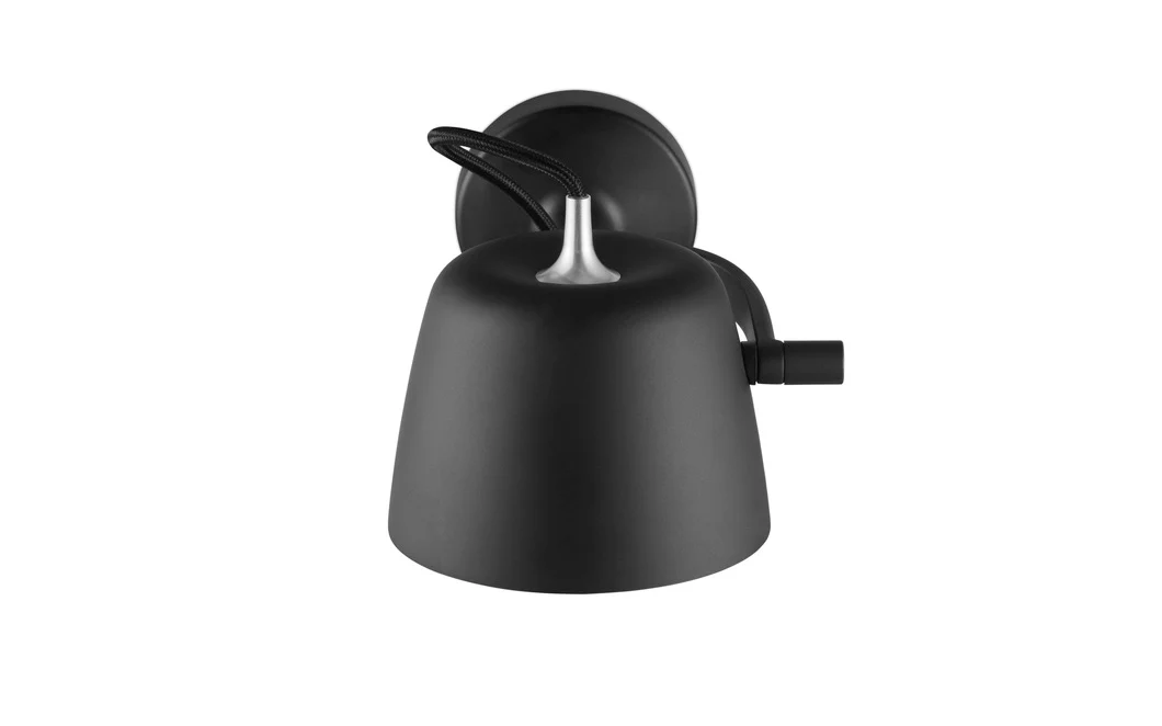 Normann Copenhagen  Tub væglampe - sort