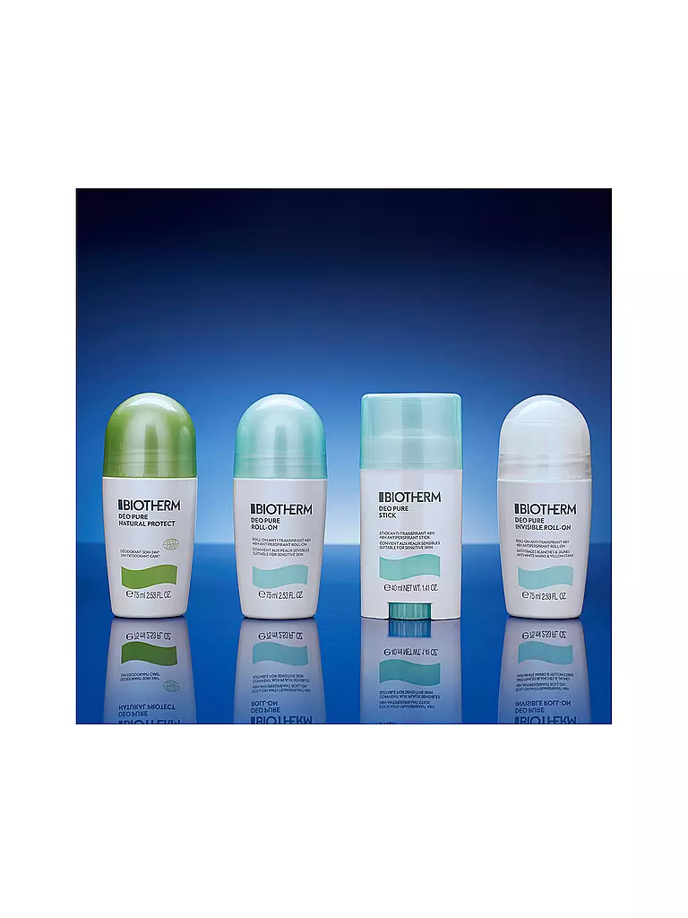 BIOTHERM Deo Pure Invisible 48h Roll-On 75ml keine Farbe
