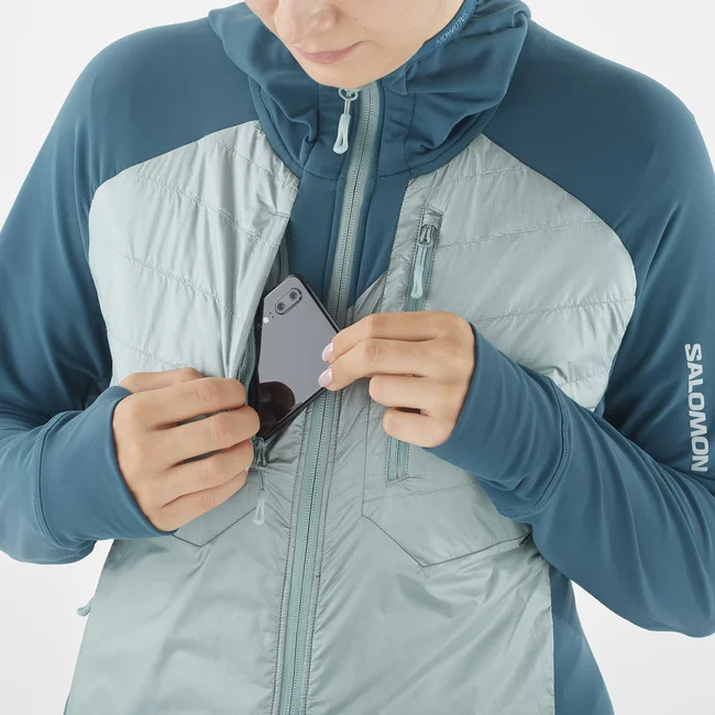 ELIXIR HYBRID  Thermo-Jacke mit Kapuze Damen