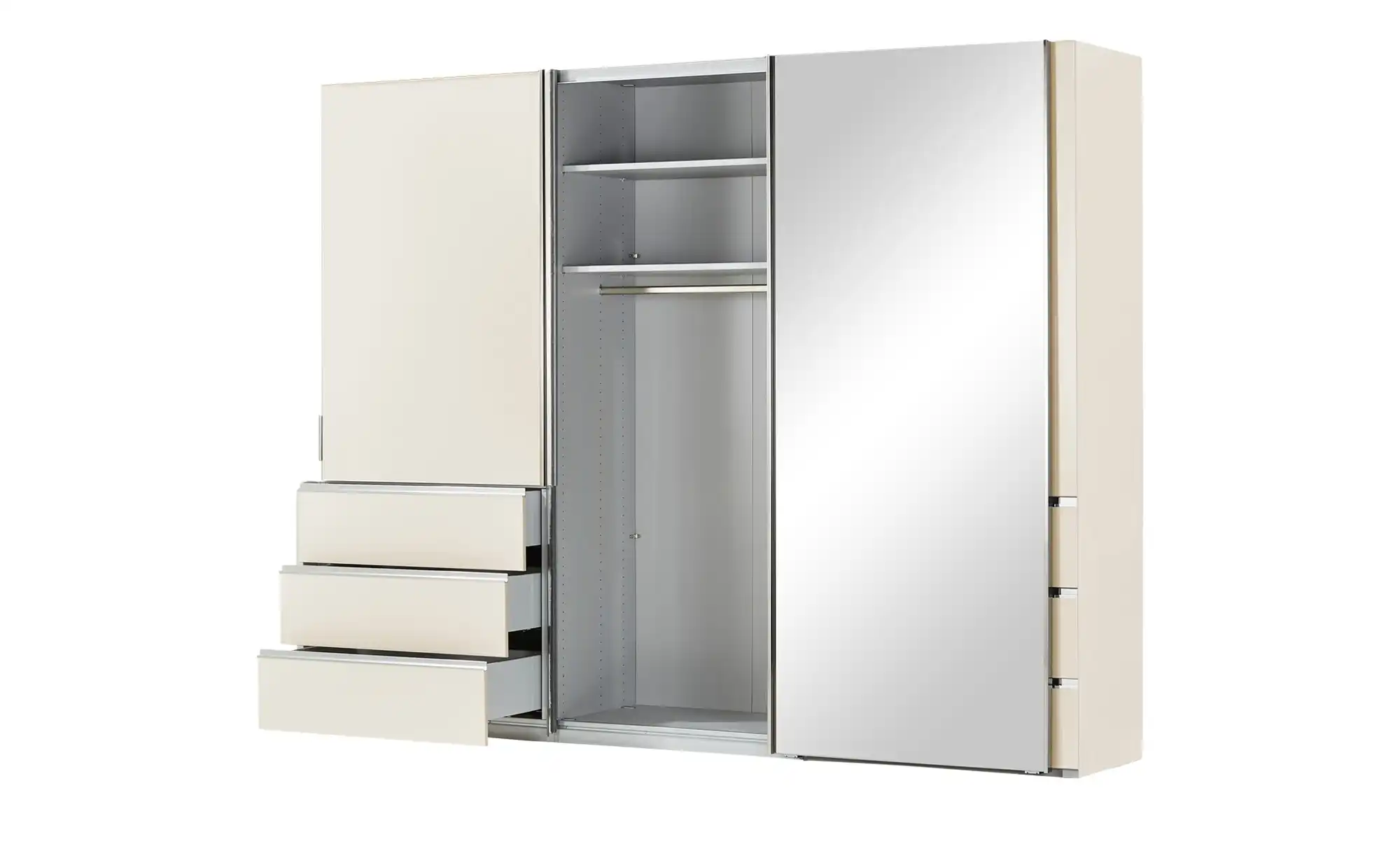 Schwebetürenschrank, 3-türig Mitta