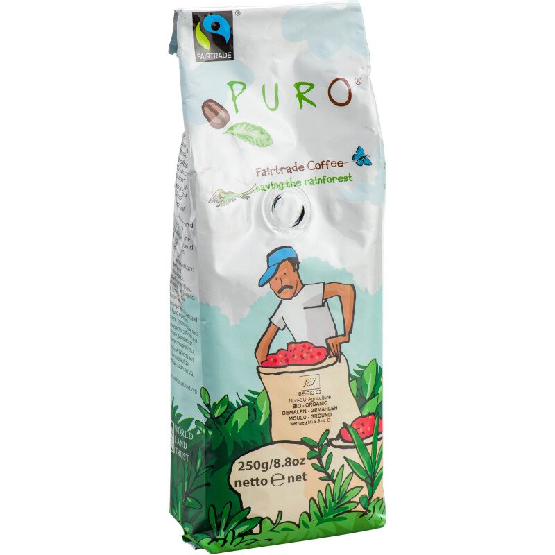 Café moulu Puro Bio - Paquet de 250 g