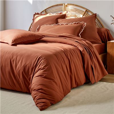 Linge de lit percale lavée