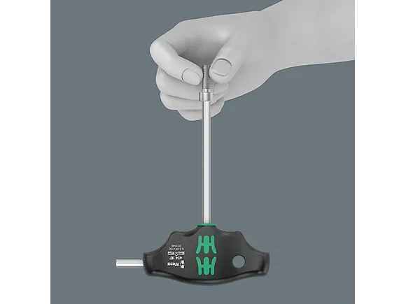 Wera 05023354001, T-håndtag unbrakonøgle, Metric, 1 stk, 10 mm, 10 cm, 2 cm