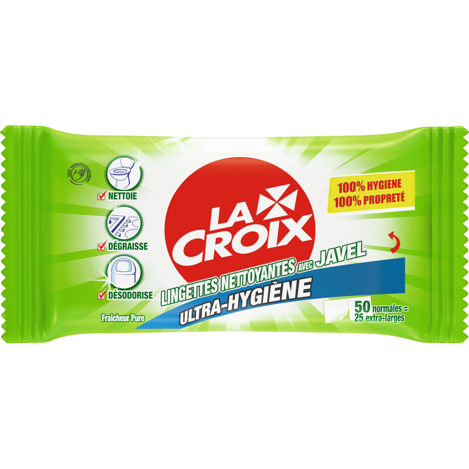 La Croix Allzwecktücher 50Stk Duo-Pack