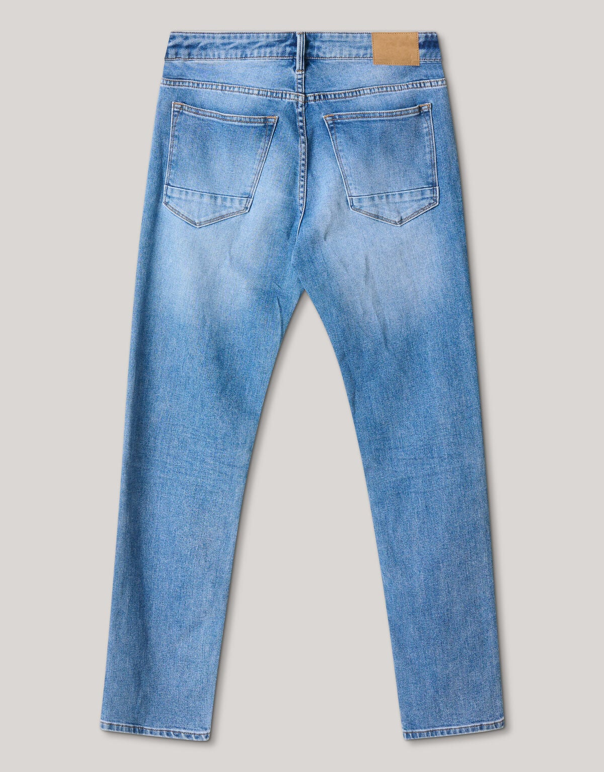 Slim Straight Fit Jeans Mediumstone L30