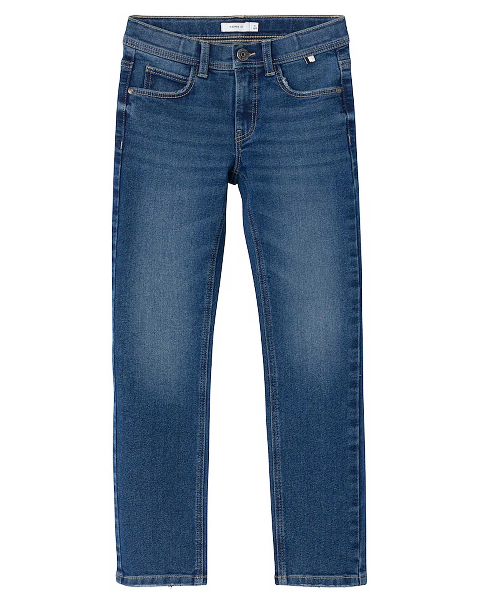 Jeans NKMSILAS XSLIM 7863-IO in dark blue denim